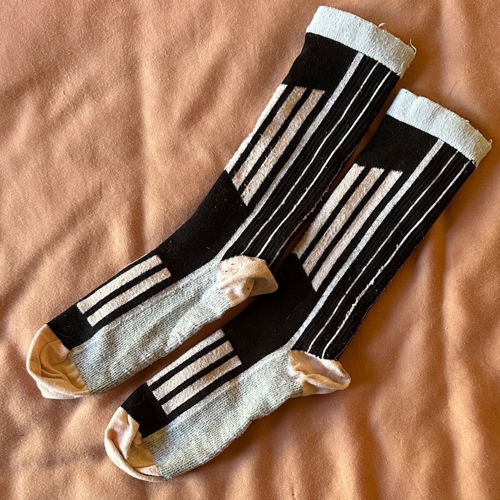 Ganni Striped Women’s Socks